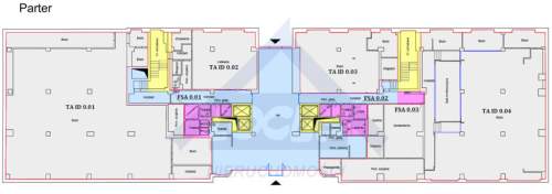 Biuro 1540.62 m2 na wynajem Wola