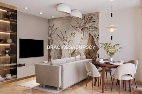 Apartament Premium 67m Wola Justowska, 2 x Ogródki