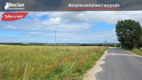 Płaska, słoneczna działka z dobrym dojazdem-Glincz