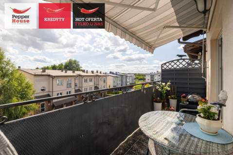Jasne 3 pokoje Balkon Komórka Garaż