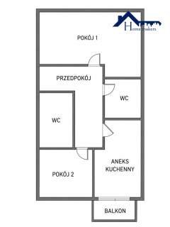 Dwustronne/4 pokoje/Parking/Balkon/2 komórki