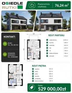 Domy od 52 do 152m2 - różny przedział cenowy