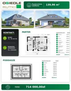 Domy od 52 do 152m2 - różny przedział cenowy