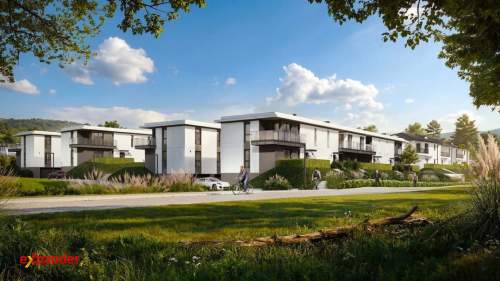 Apartament z ogródkiem i garażem dwustanowiskowym