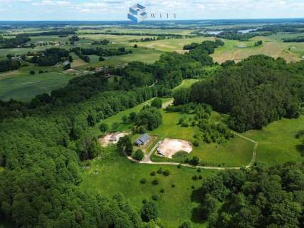 Widokowe działki nad Jeziorem otoczone lasem