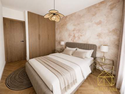 3 pokoje 70 m 2 sypialnie garderoba taras