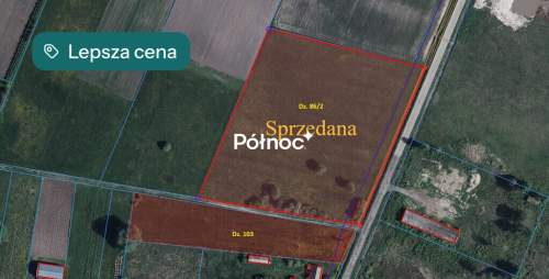 Działka pod zabudowę w Żukach, gm. Tuczna - 4591m2