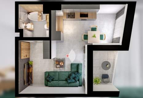 NOWE Mieszkanie 28,91 m2 ul. Klonowa