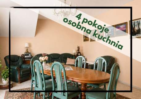 4 POKOJE 2 balkony MIEJSCE POSTOJOWE