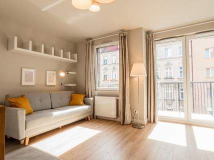 Kawalerka 26 m2, balkon - Kręta 23, Nadodrze