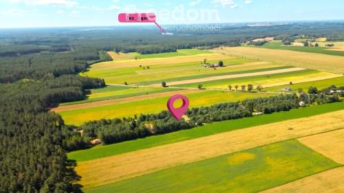 Działka rekreacyjna 677 m Miętkie Mazury MPZP 1ML