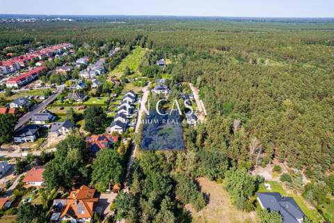 Działka budowlana przy lesie 1499 m Jabłonna