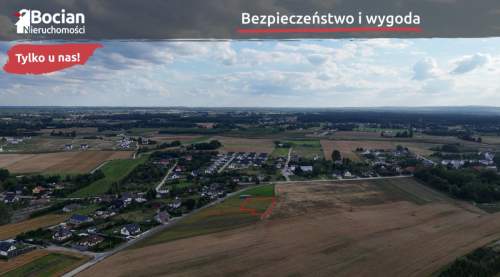 Płaska, słoneczna działka z dobrym dojazdem-Glincz