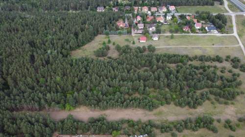 Działki budowlane przy lesie