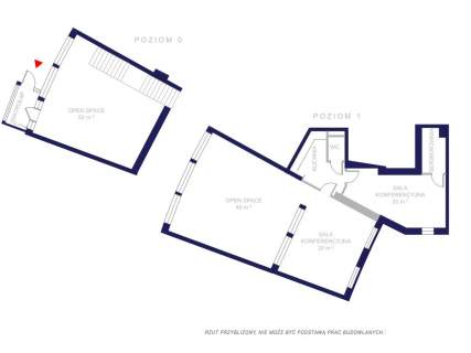 Nowoczesne biuro 170 m Open Space Parking