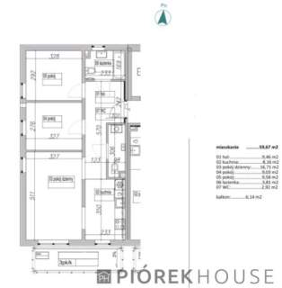 3-pokojowe mieszkanie na Białołęce