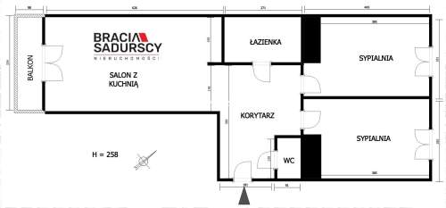Widokowe,3pok mieszkanie/Masarska8/ostatnie piętro
