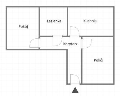 Mieszkanie przy rondzie Matecznego, 2 pok.