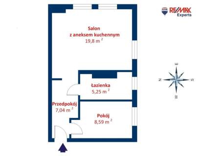 Nowoczesne 2-pokojowe mieszkanie z ogródkiem Skoki