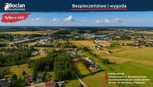 W pełni uzbrojona, ogrodzona działka pod lasem 