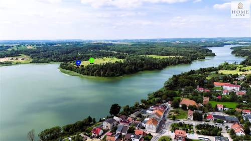 Działki z panoramicznym widokiem na jezioro.