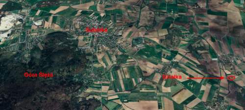 Działka 30arów - widok na Ślężę - 5 min od Sobótki