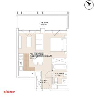 Apartament Gotowy /Stare Miasto/ Balkon