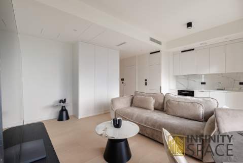 Apartament na 27 p. z widokiem Klima Garaż