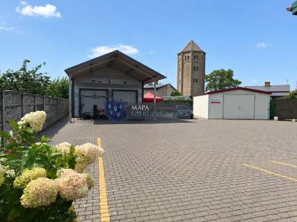 Dom z warsztatem i zapleczem usługowym- Sompolno