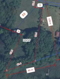 Działka nad wodą-3029 m2 z linią brzegową