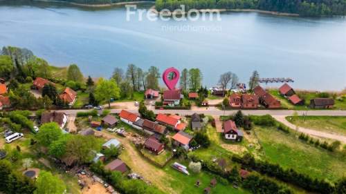 Dom nad jeziorem Omulew,własny pomost,Mazury