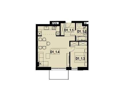 NOWE Mieszkanie na parterze 51m2 taras KOSZĘCIN