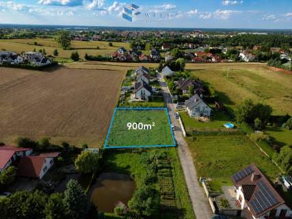 Działka 900 m z WZ i mediami, Kajkowo