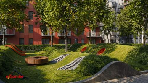 Funkcjonalny apartament z dużym balkonem.. 1km od centrum