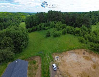 Widokowe działki nad Jeziorem otoczone lasem