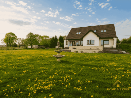 Dom premium na Mazurach z własnym stawem Grodzisko 9261 m d