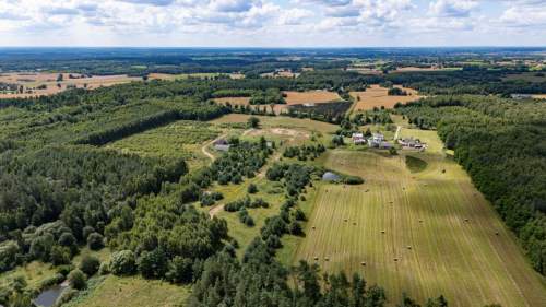 4 budowlane działki w sielankowej okolicy 