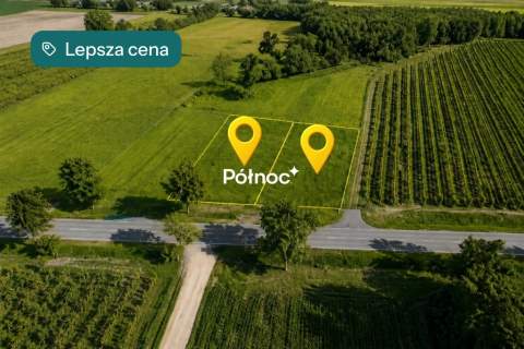2 działki z WZ 1205 m Janów Podlaski