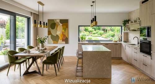 Wolnostojący 2xgaraż Ogródek Rekuperacja Bielany