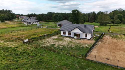 Nowy dom 180 m z garażem, pompą ciepła i działką 1106 m