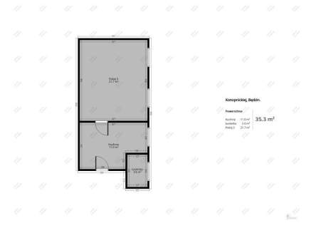 35,35 m2 CO miejskie 19 m2 piwnicy