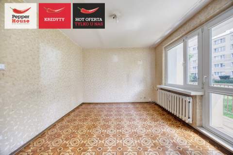 2-pokojowe mieszkanie parter loggia Wyżyny