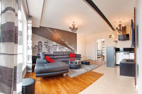 Apartament z 1 sypialnią, Chmielna 70/29A
