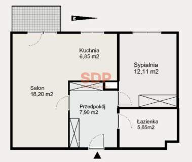 Przestronne 2 pokoje z balkonem, Wojszyce