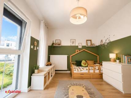 Z garażem podziemnymi komórką Wyposażone Balkon Garderoba Narożne