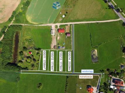 Działka budowlana na sprzedaż, 1758 m2, Zalewo