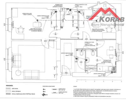 Gotowy lokal /recepcja /dwa gabinety
