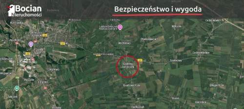 Uzbrojona działka pod usługi z gotowym projektem
