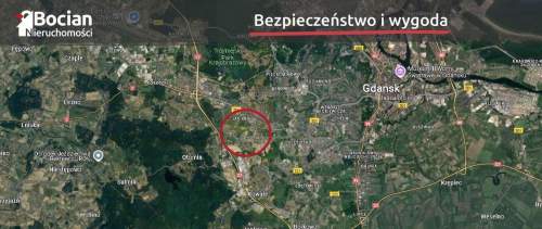 Działka w atrakcyjnej lokalizacji Gdańsk Jasień 