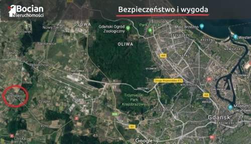 Słoneczna działka budowlana z mediami- Pępowo